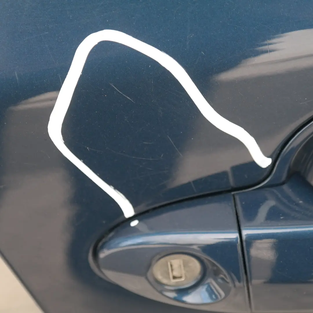 Genuine BMW 5 Series E60 E61 Door Front Right O/S Mysticblau Blue Metallic A07 to with Part number 7202340 Genuine BMW 5 Series E60 E61 Door Front Right O/S Mysticblau Blue Metallic A07 - SKU 7202340-MYS - Part number 7202340