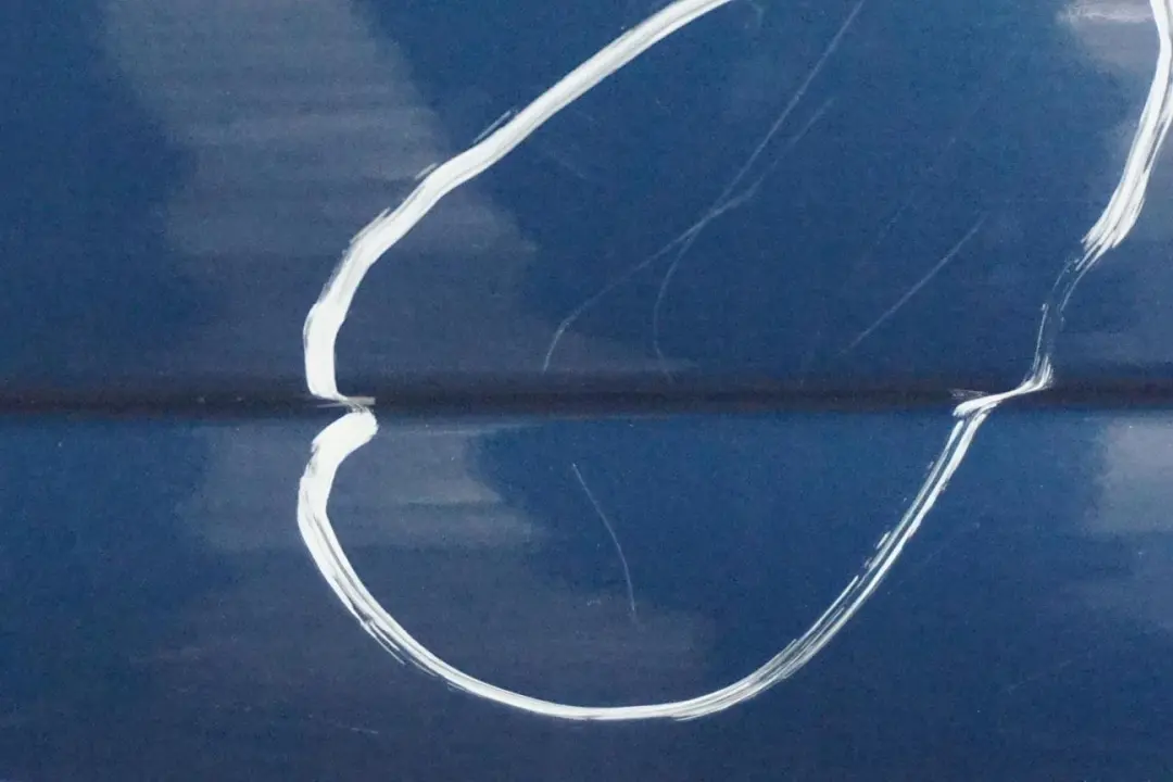 BMW 3 Reihe E46 Tür Hinten Links Topasblau Topas Blau Metallic - 896 - SKU 7034153-TPB - Teilenummer 7034153