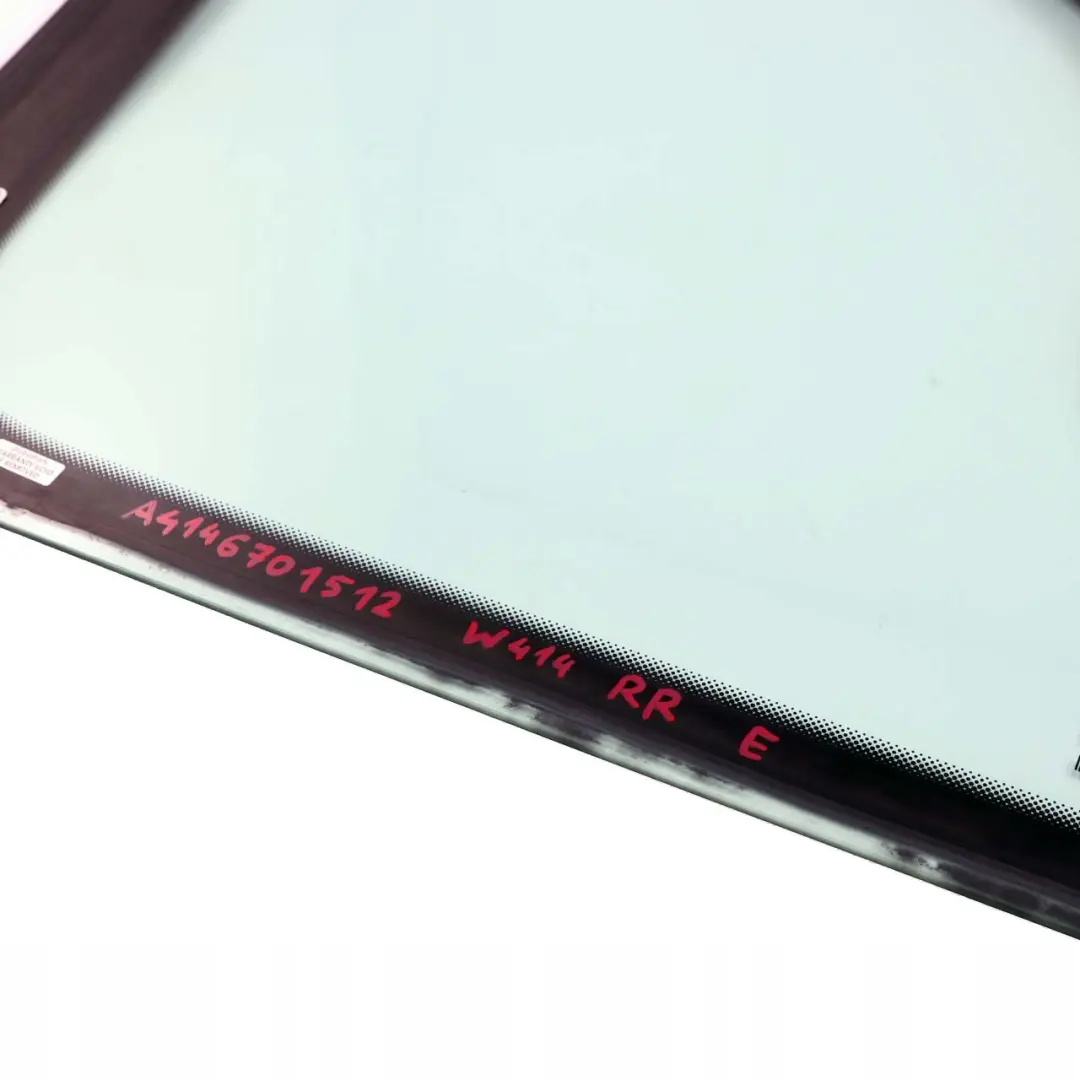  Mercedes-Benz Vaneo W414 Rear Right O/S Quarter Window Glass AS2 - SKU A4146701512 - Part number A4146701512