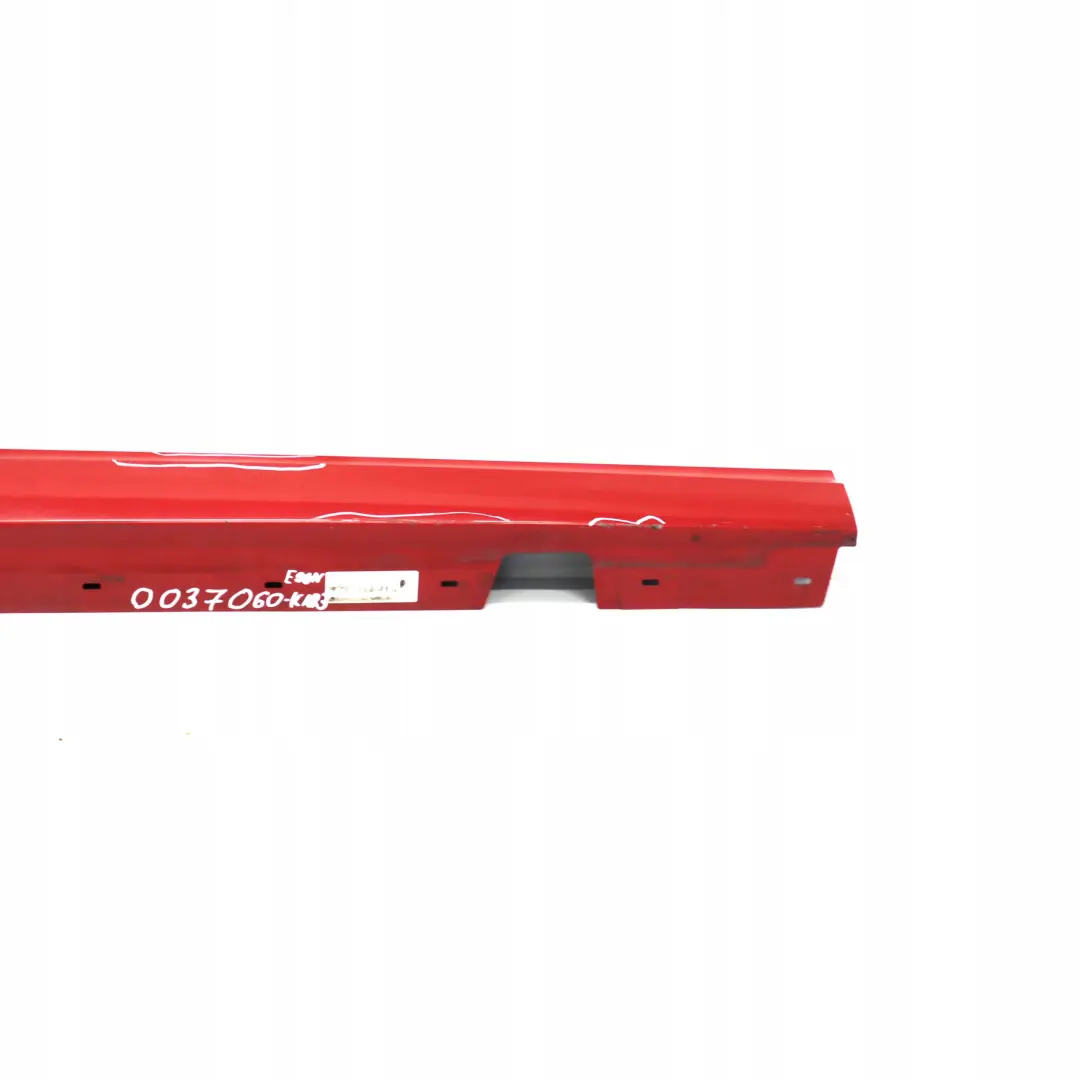 BMW 3 Series E90 E91 LCI 3 Sill Strip Side Skirt Right O/S Karmesinrot Red A61 - SKU 0037060-KAR3 - Part number 0037060