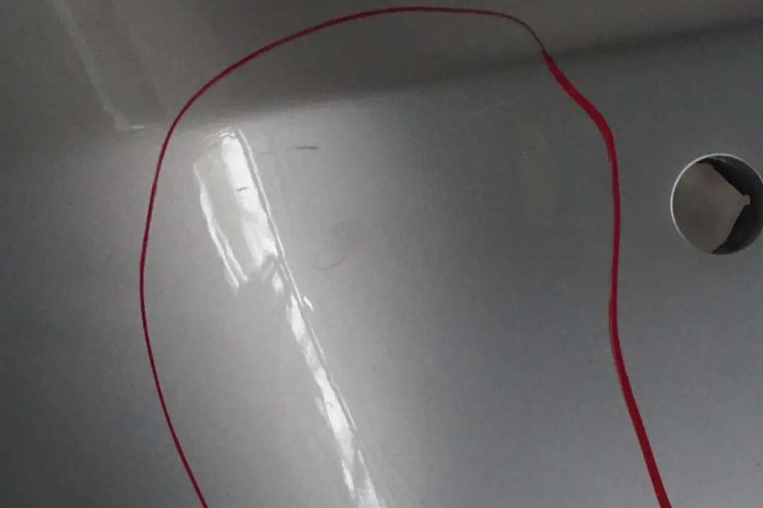 BMW E60 Zderzak tylny tył pdc titansilber - SKU 0422349-TS1 - Numer Części 0422349