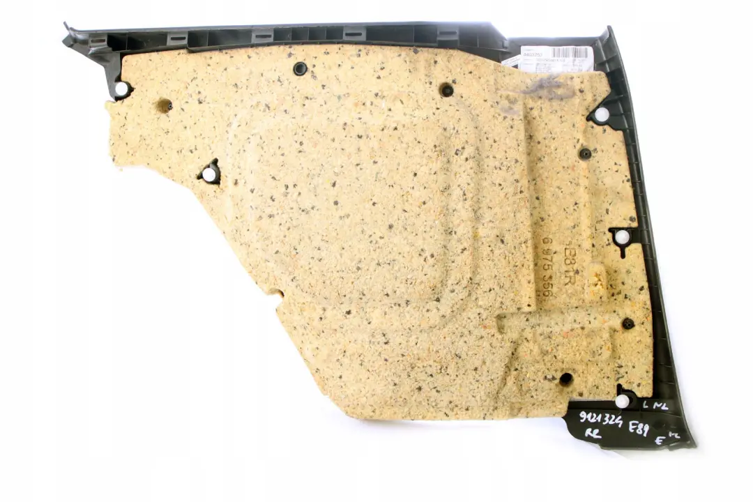 BMW 1 E81 Carenage Lateral Arriere Droite Tissu Network Canneberge Rouge - SKU 9121324 - Numéro de pièce 9121324