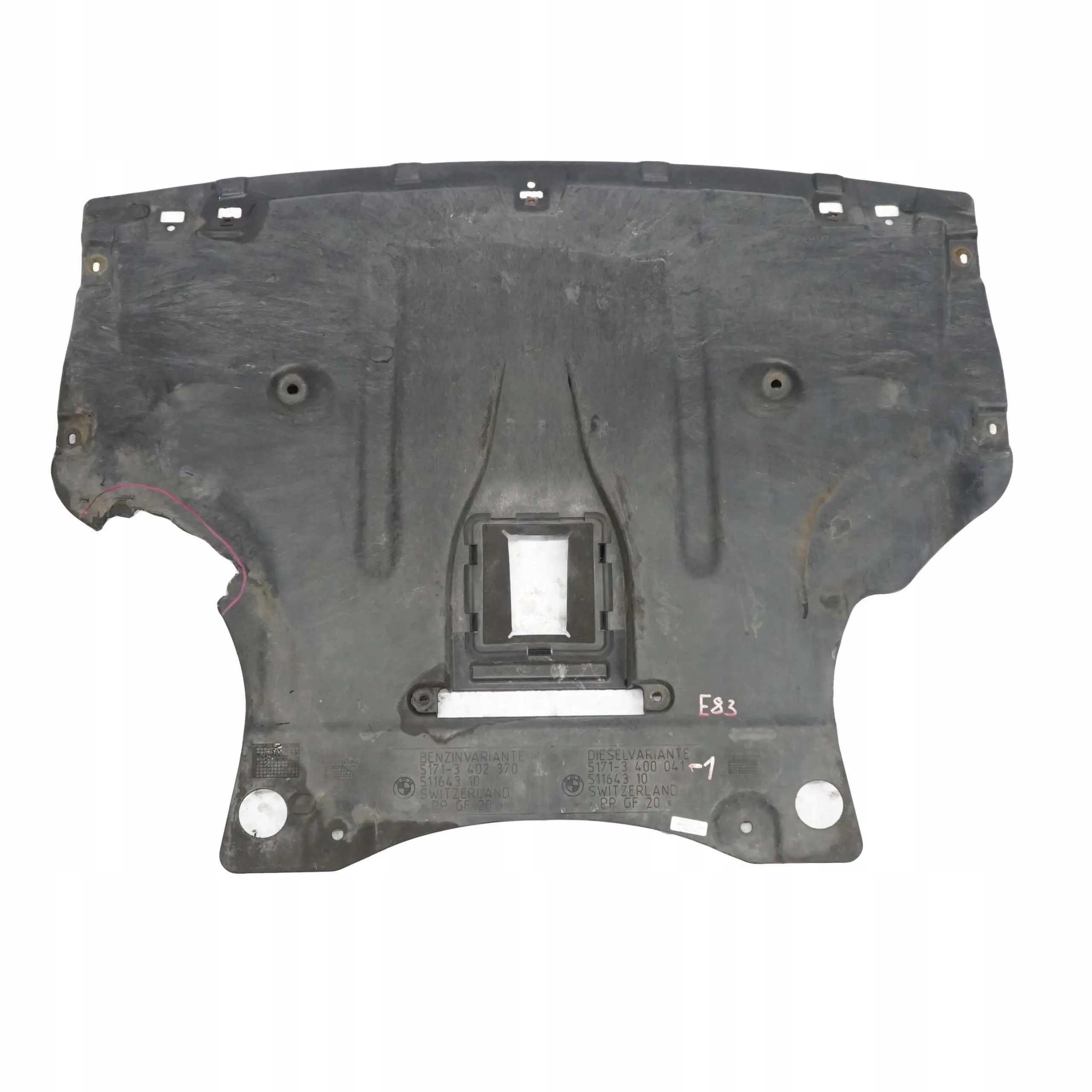 Mercedes-Benz W203 Motore Diesel Isolamento Acustico Carenatura A2035243230