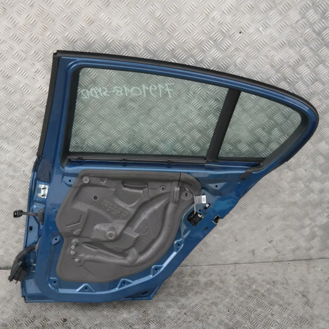 BMW E87 Door Rear Right O/S Sydneyblau Sydney Blau Blue - A19 - SKU 7191018-SYD12 - Part number 7191018