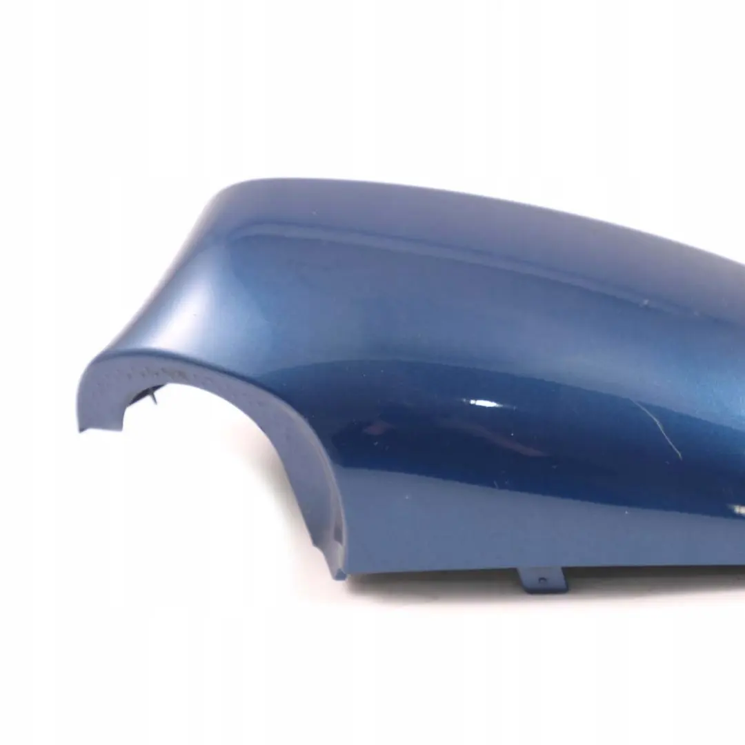 BMW 1 Series E87 Cover Cap Casing Left Wing Mirror N/S Le Mans Blau Blue 381 - SKU P0032681-LMB - Part number 0032681