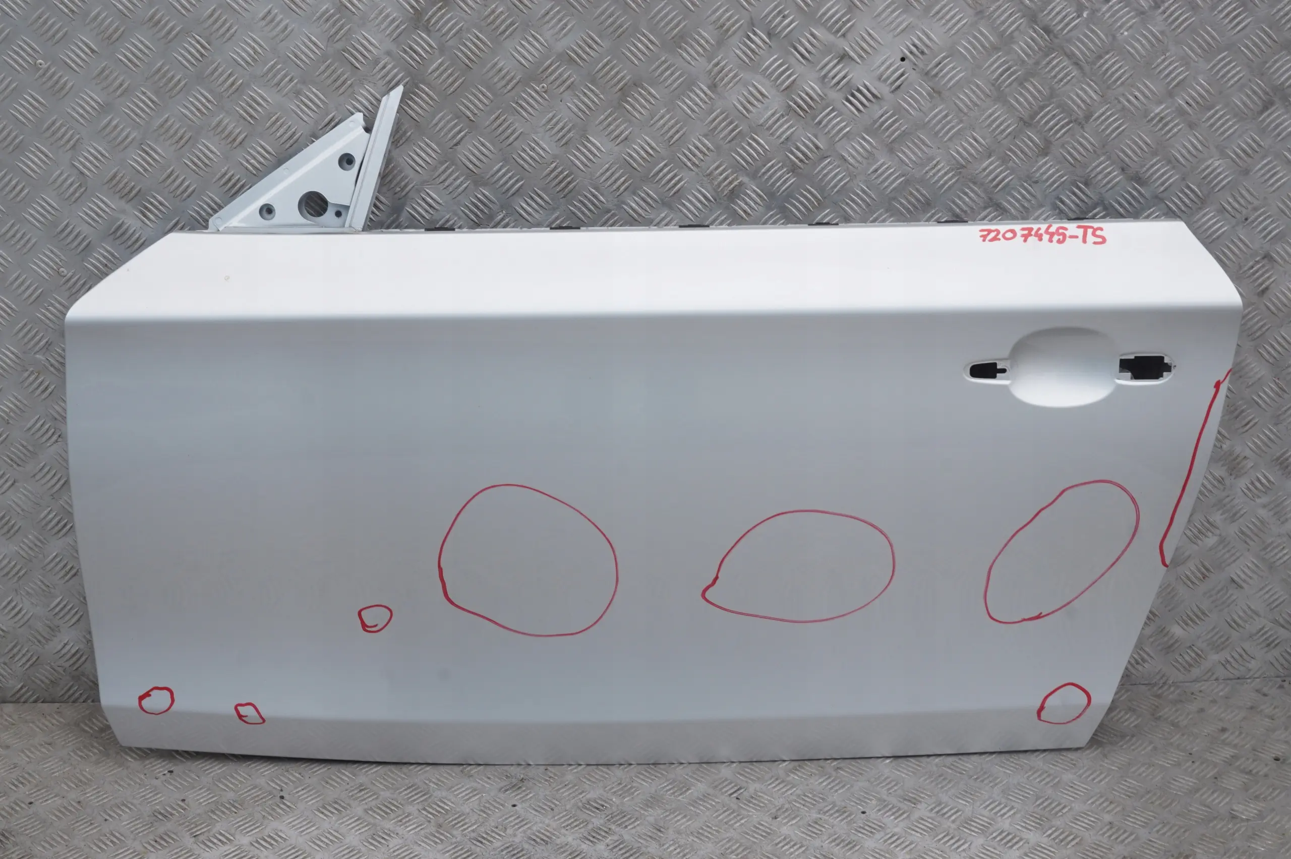 BMW E81 E82 E88 Puerta Delantera Izquierda Titansilber Titan Silver Metallic