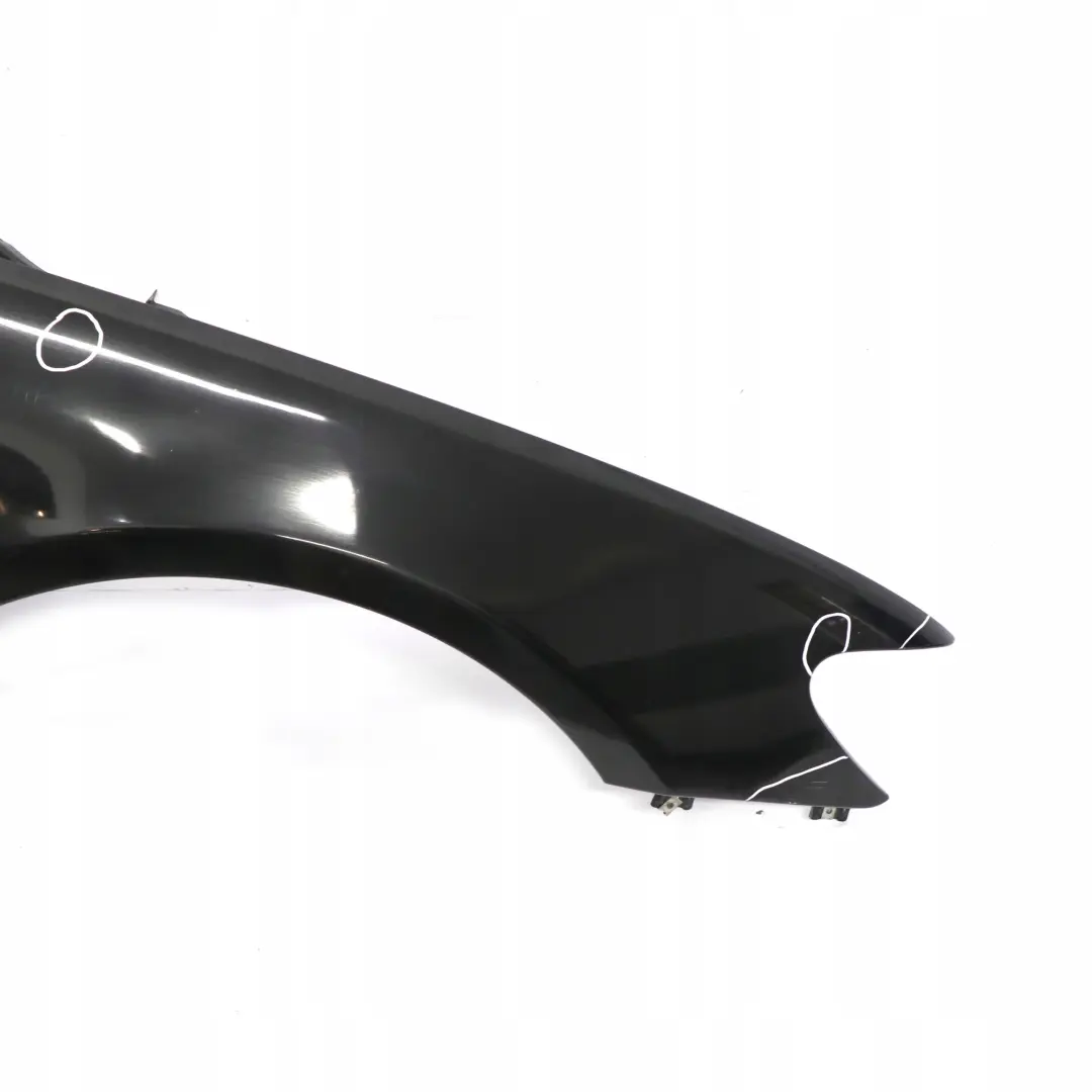 BMW E65 E66 Pannello Laterale Anteriore Destro Parafango Black Sapphire - 475 - SKU 7138474-BS - Numero di parte 7138474