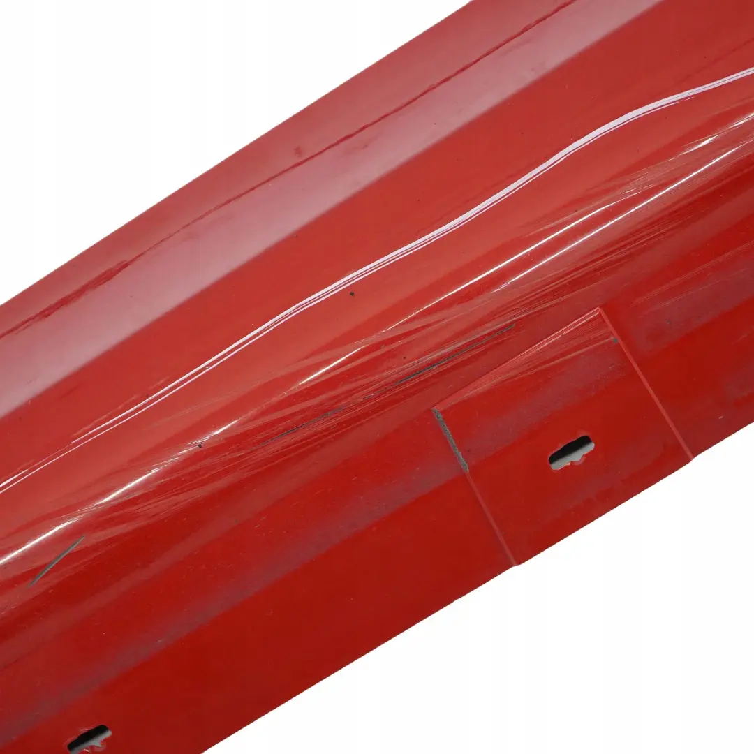 BMW E90 E91 Listello Portiera Apertura Gonna SX Rosso Giappone Rosso - 438 - SKU 0032951-JR2 - Numero di parte 0032951