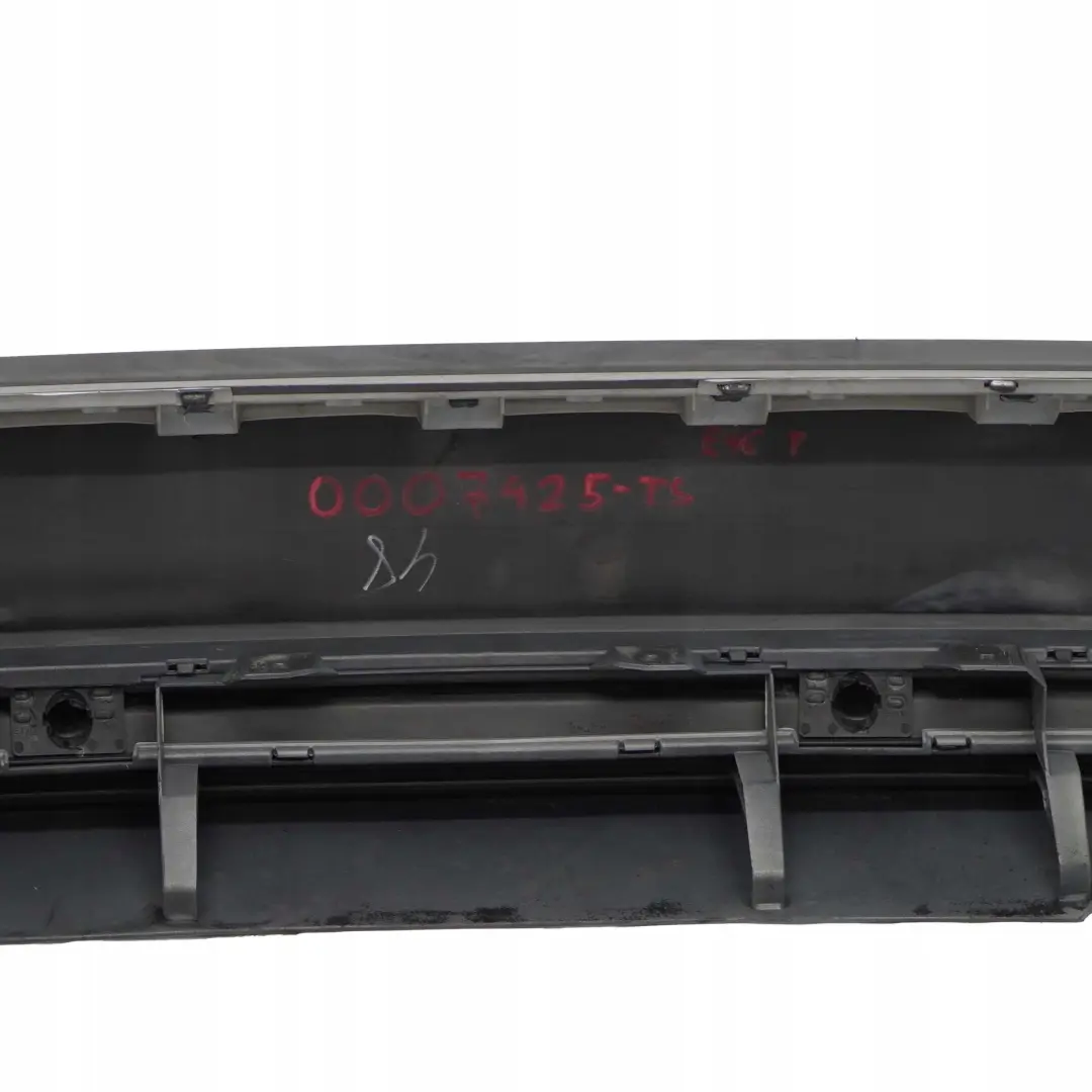 Bumper Trim Panel Titansilber Titan Silver Metallic 354 to BMW 3 E46 Touring Rear with Part number 0007425 BMW 3 E46 Touring Rear Bumper Trim Panel Titansilber Titan Silver Metallic 354 - SKU 0007425-TS - Part number 0007425