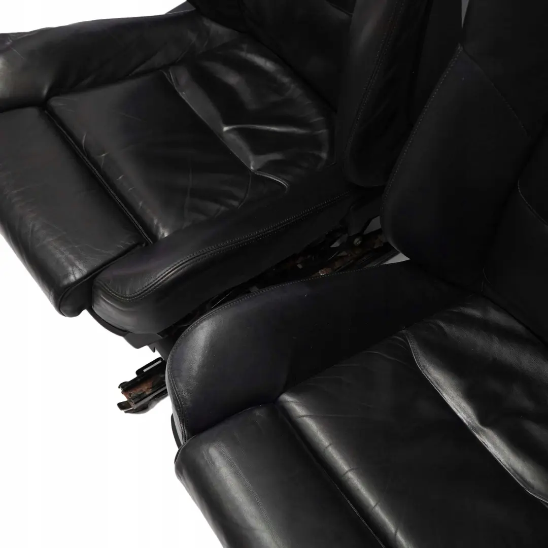 Heated Black Leather Front Left Right N/O/S Seats Seat Electric to BMW E65 Sport with Part number 7115757 BMW E65 Sport Heated Black Leather Front Left Right N/O/S Seats Seat Electric - SKU 7115757 - Part number 7115757