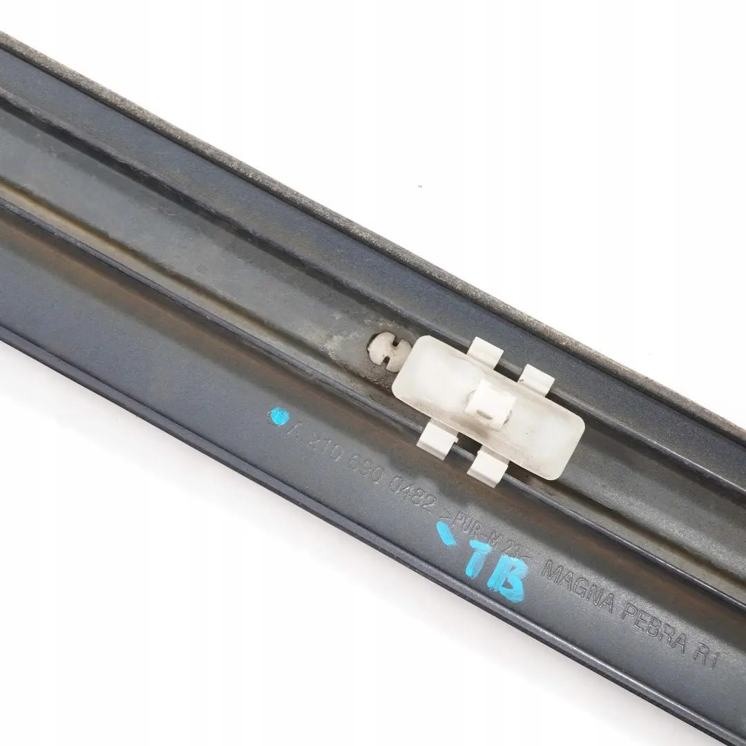 Mercedes-Benz W210 Seuil Bandes Decoratives avant Droit Tanzanite Bleu 359 pour à propos du numéro de pièce A2106900482 Mercedes-Benz W210 Seuil Bandes Decoratives avant Droit Tanzanite Bleu 359 - SKU A2106900482-TB - Numéro de pièce A2106900482