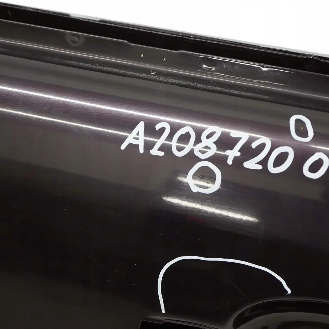  Mercedes-Benz Classe CLK W208 Porte avant Gauche Almandin Noir Metallique - 182 - SKU A2087200705-ALB - Numéro de pièce A2087200705