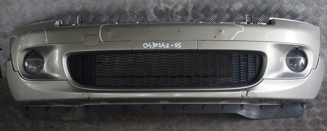 BMW Mini R55 R56 R57 Cooper S Stossfänger Vorn Sparkling Silver Silber - A60 - SKU 0430242-SS - Teilenummer 0430242
