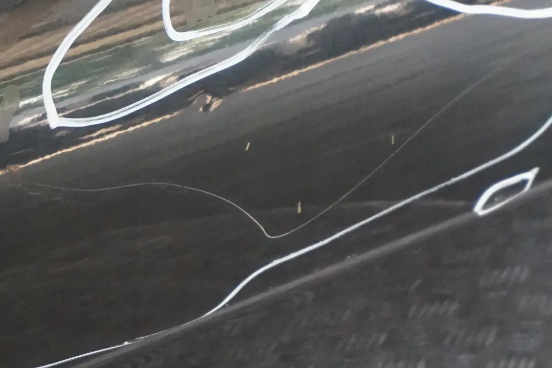 Door Rear Right O/S Black Sapphire Metallic - 475 to BMW 7 Series E66 Long with Part number 7202090 BMW 7 Series E66 Long Door Rear Right O/S Black Sapphire Metallic - 475 - SKU 7202090-BS - Part number 7202090