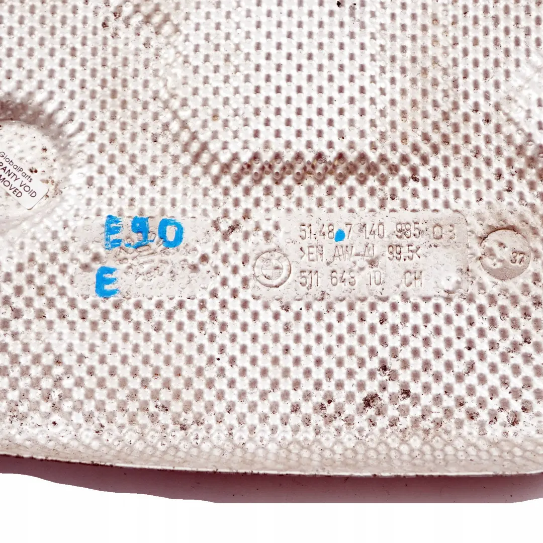 Isolation Thermique Arriere pour BMW 1 3 X1 E81 E82 E87 E90 E91 E92 à propos du numéro de pièce 7140985 BMW 1 3 X1 E81 E82 E87 E90 E91 E92 Isolation Thermique Arriere - SKU 7140985 - Numéro de pièce 7140985