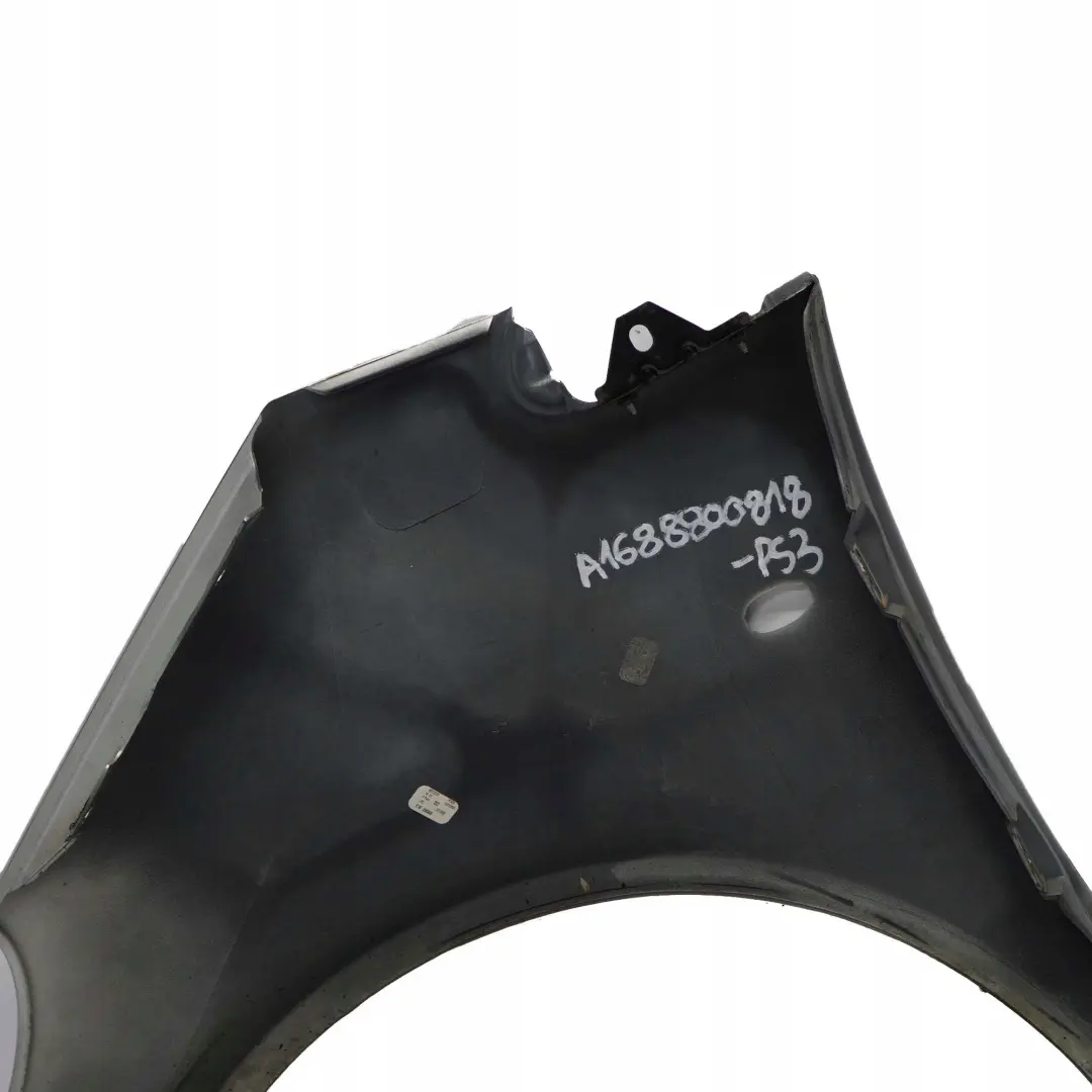 Mercedes-Benz A W168 3 Front Right O/S Side Panel Wing Fender Polar Silver to with Part number A1688800818 Mercedes-Benz A W168 3 Front Right O/S Side Panel Wing Fender Polar Silver - SKU A1688800818-PS3 - Part number A1688800818