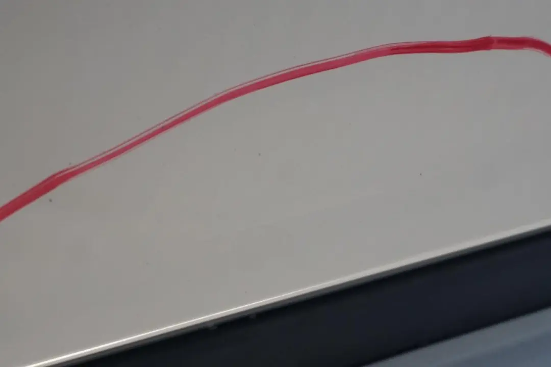 Bumper Trim Panel Alpinweiss Alpine White - 300 to BMW 7 Series E65 E66 Rear with Part number 0136743 BMW 7 Series E65 E66 Rear Bumper Trim Panel Alpinweiss Alpine White - 300 - SKU 0136743-AW - Part number 0136743