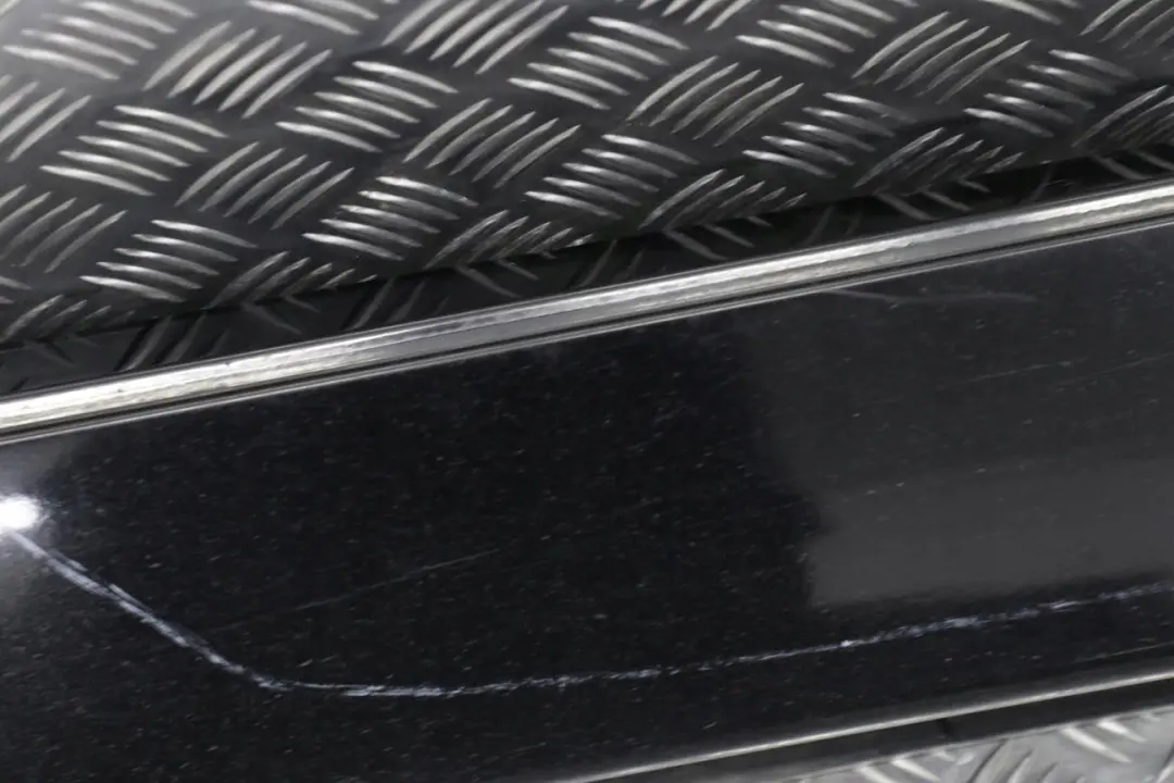BMW E60 E61 Puerta Sill Side Cover Falda Izquierda Schwarz 2 Negro 668 - SKU 0150277-SCH - Número de pieza 150277