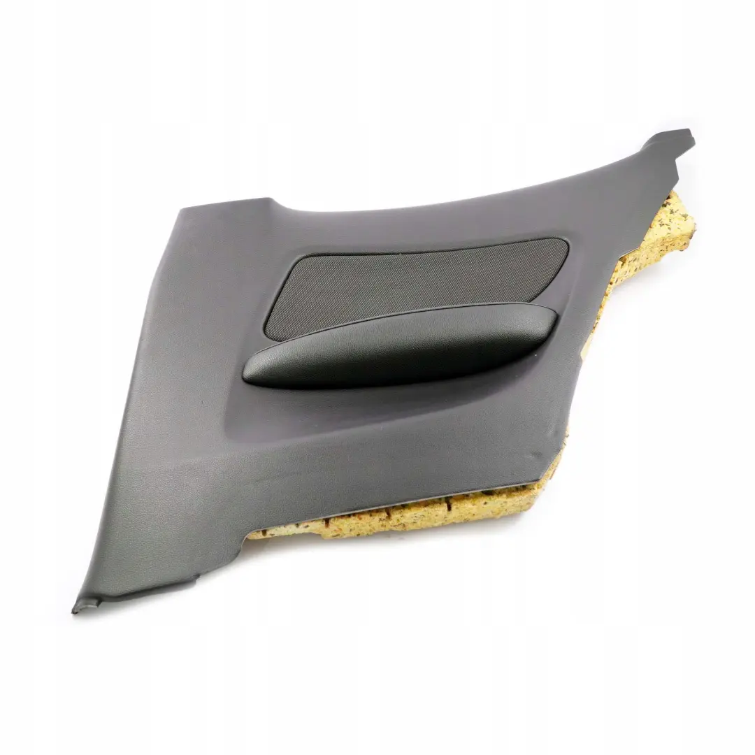 Right O/S Lateral Trim Panel Cloth Pearlpoint Black to BMW 1 Series E82 Rear with Part number 2996260 BMW 1 Series E82 Rear Right O/S Lateral Trim Panel Cloth Pearlpoint Black - SKU 2996260 - Part number 2996260
