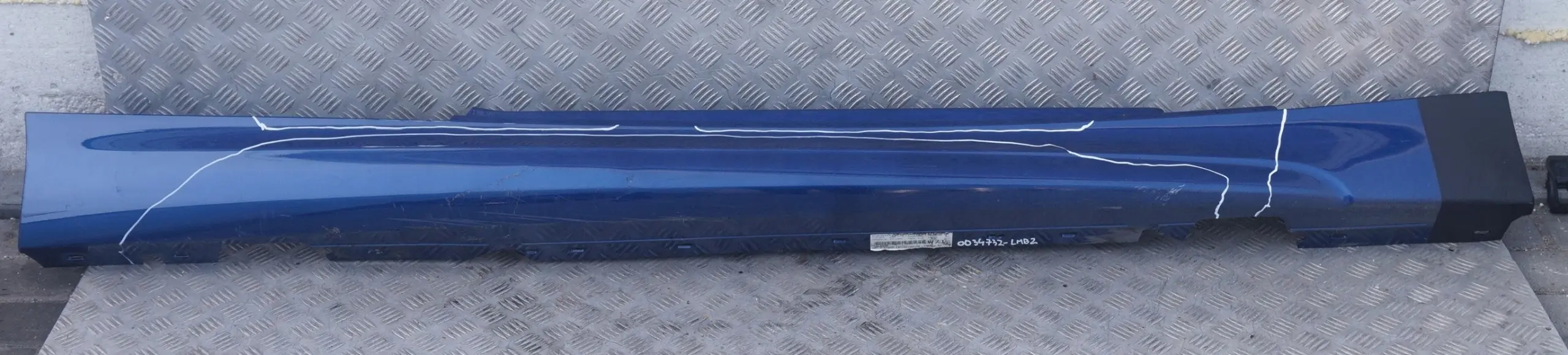 BMW 2 E81 E82 E88 M Sport Estribo faldón derecho Azul Le Mans