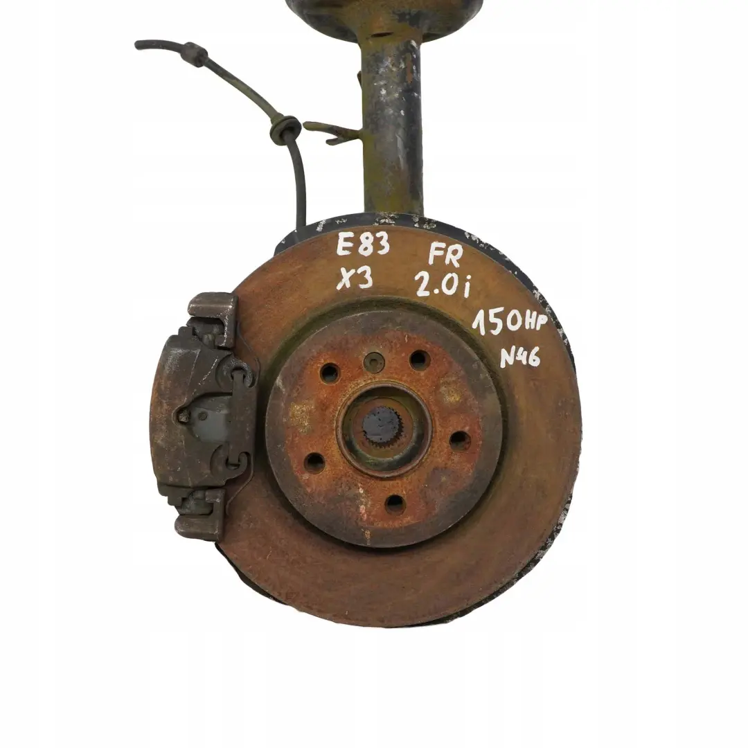 2.0i N46 Front Right O/S Leg Sport Suspension Axle Brake Disc Set to BMW X3 E83 with Part number 3413146 BMW X3 E83 2.0i N46 Front Right O/S Leg Sport Suspension Axle Brake Disc Set - SKU 3413146 - Part number 3413146