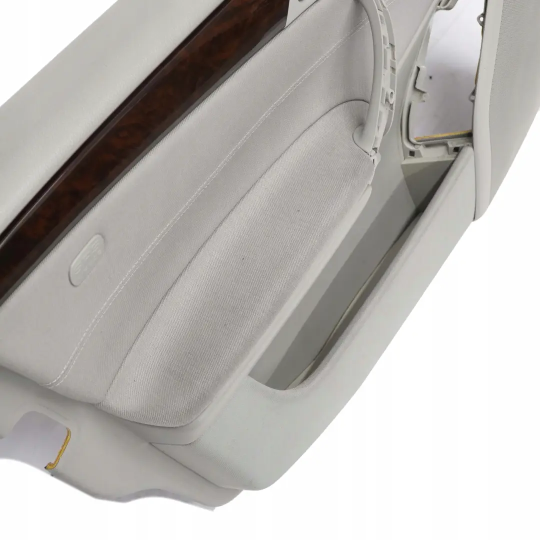  Mercedes-Benz C W203 Front Left N/S Door Card Trim Panel Cloth Alpaca Grey - SKU A2037202972 - Part number A2037202972