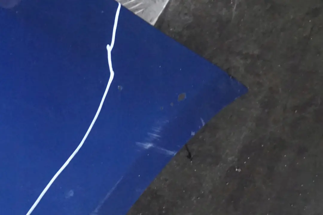 BMW 3 Series E90 LCi Lift 1 Rear Bumper Trim Panel PDC Montegoblau Montego Blue - SKU 0036875-MTB1 - Part number 0036875