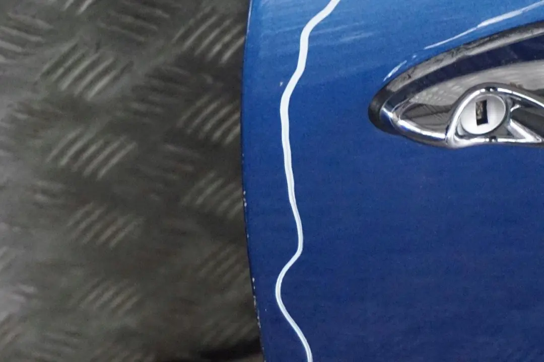 BMW MINI Cooper 11 R55 R56 R57 R58 Door Front Right O/S Lightning Blue Metallic - SKU 2755936-LB11 - Part number 2755936