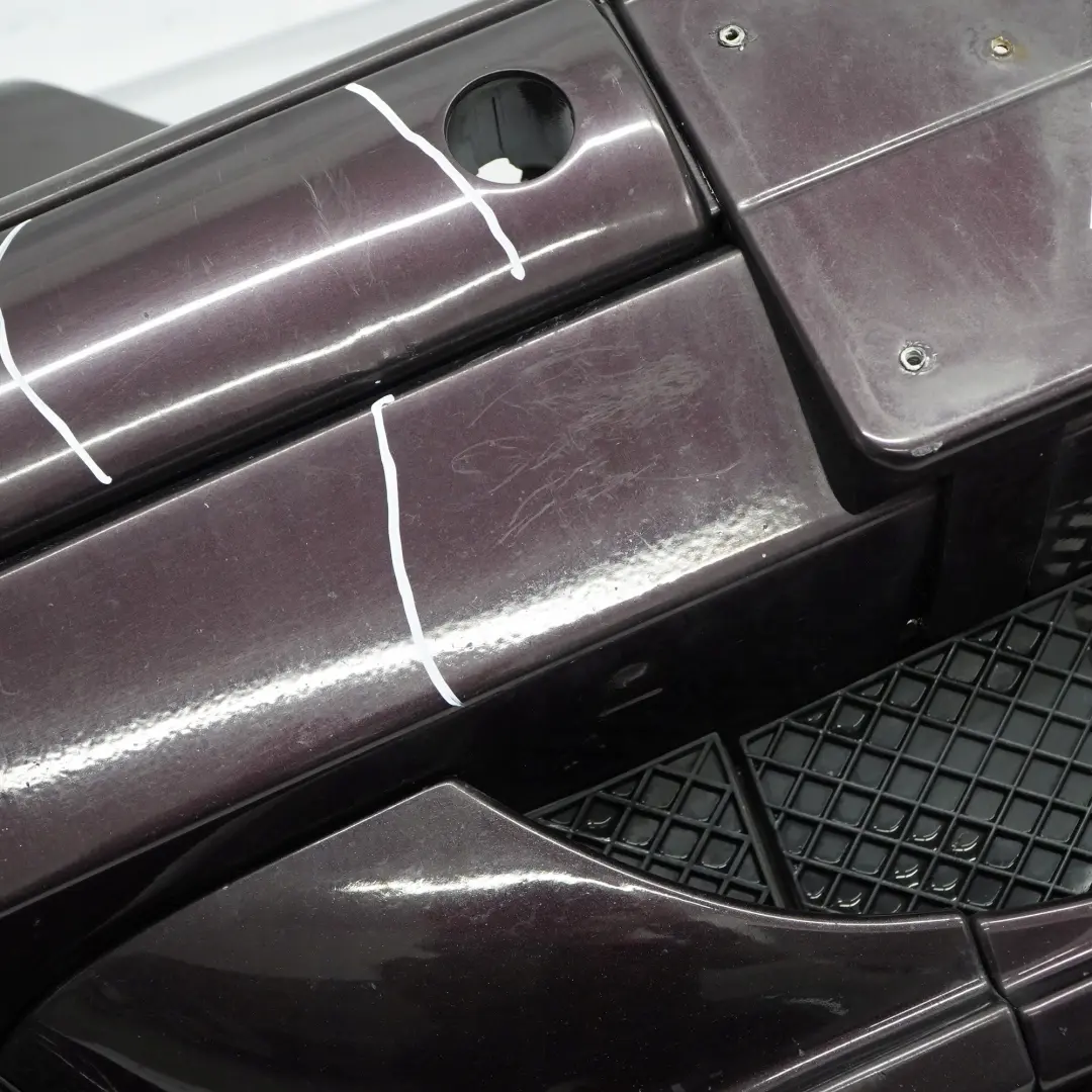  Mercedes-Benz CLK-Class W208 Front Bumper Trim Panel Almandine Black - 182 - SKU A2088800140-ALB - Part number A2088800140