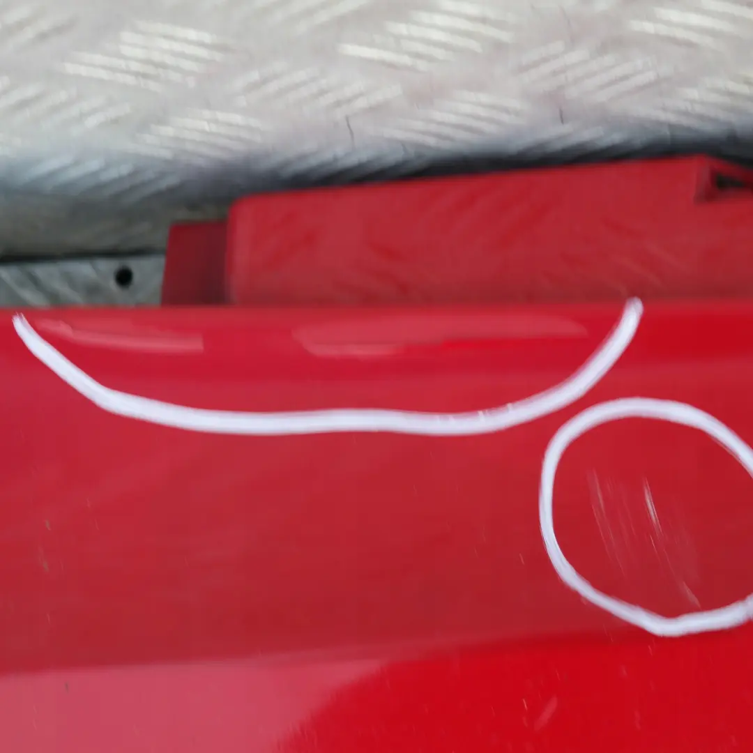 BMW E87 LCI Listello Portiera Apertura Gonna SX Rosso-Cremisi Rosso - SKU 0036145-KAR4 - Numero di parte 36145