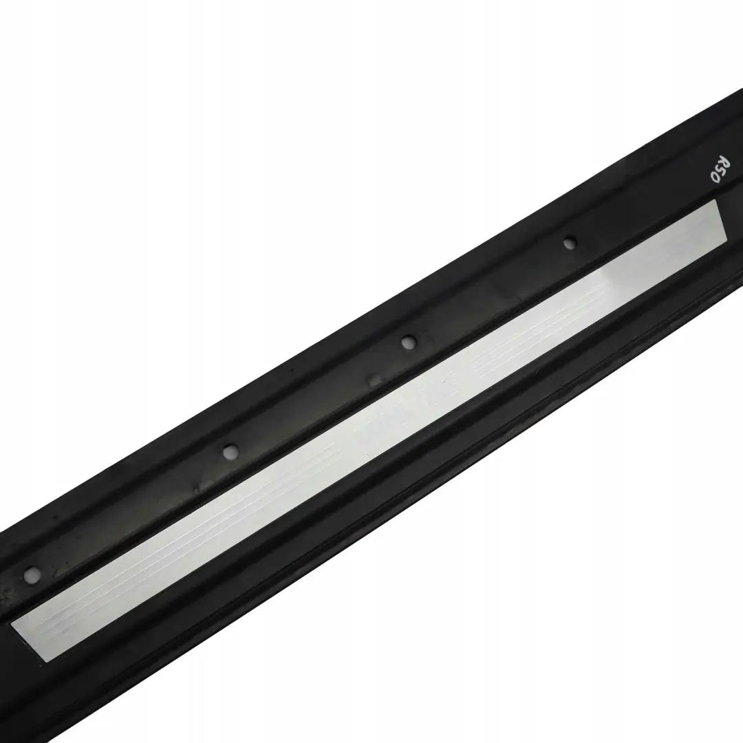 Mini One R50 5 Embellecedor lateral faldon panel izquierdo Negro - SKU 1505863-5 - Número de pieza 1505863
