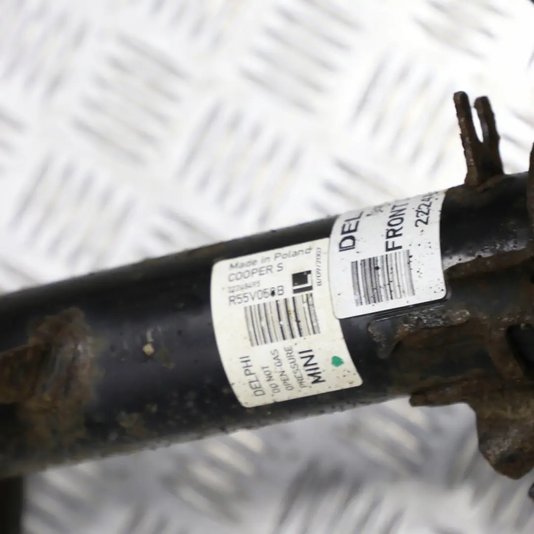 delantero izquierdo resorte pata freno suspensión cubo para Mini R55 Clubman S N14 con número de pieza 6784513 Mini R55 Clubman S N14 delantero izquierdo resorte pata freno suspensión cubo - SKU 6784513 - Número de pieza 6784513