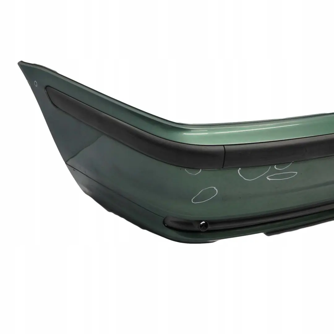 Bumper Trim Panel Meergruen Sea Green Metallic - 393 to BMW 3 E46 Saloon Rear with Part number 9071070 BMW 3 E46 Saloon Rear Bumper Trim Panel Meergruen Sea Green Metallic - 393 - SKU 9071070-MRG - Part number 9071070