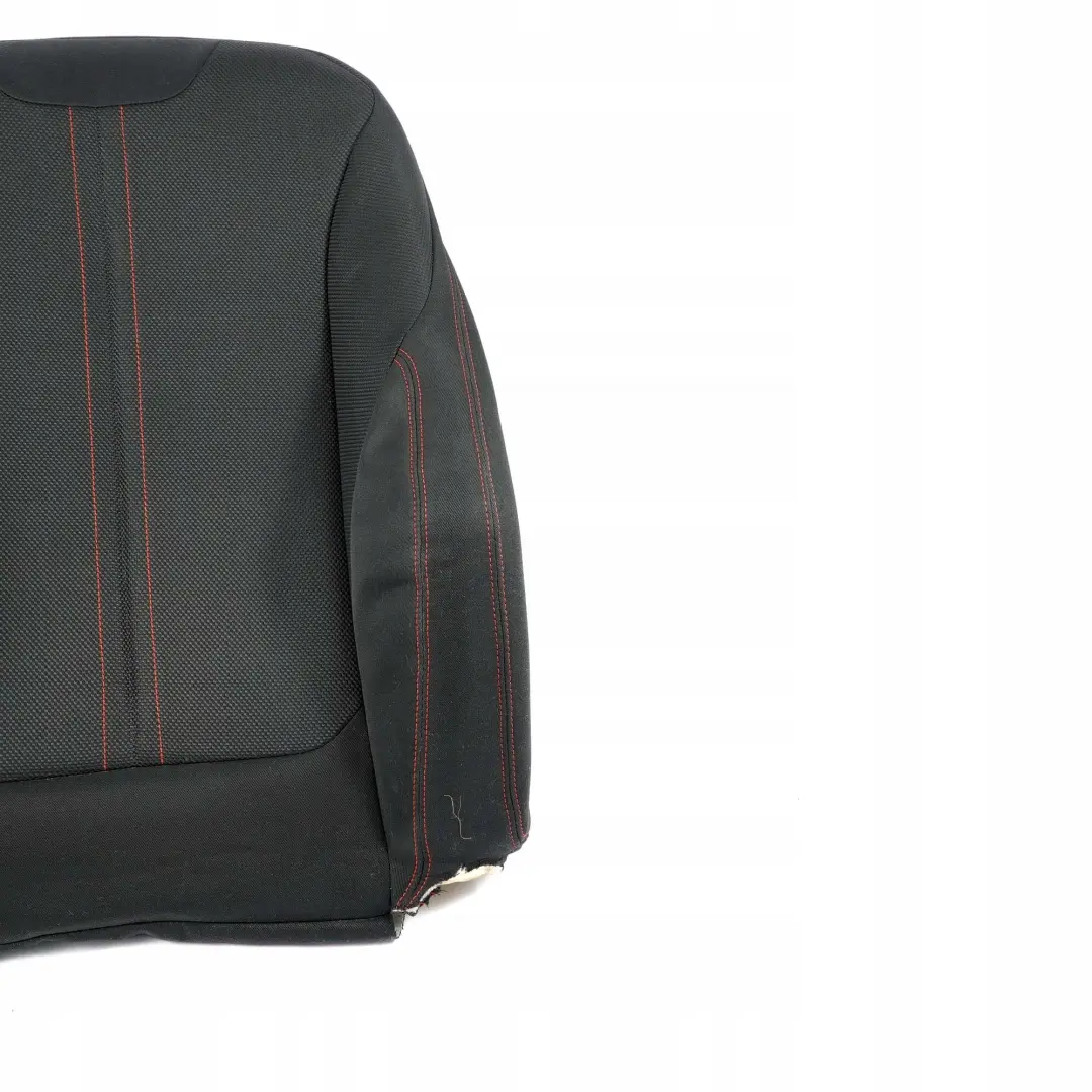 Front Right Sport Seat O/S Backrest Cover Cloth Anthracite Red to BMW F20 F30 LCI with Part number 7475406 BMW F20 F30 LCI Front Right Sport Seat O/S Backrest Cover Cloth Anthracite Red - SKU 7475406 - Part number 7475406