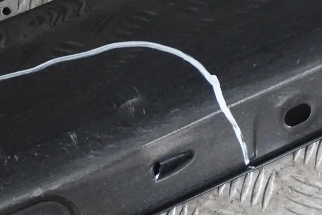 Mercedes CLC CL203 Door Sill Side Cover Skirt Left N/S Obsidian Black 197U - SKU A2036980554-OB - Part number A2036980554
