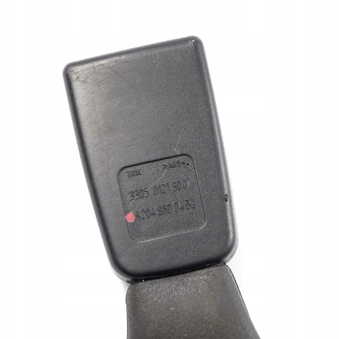 Mercedes-Benz W204 Rear Seat Bench Right O/S Belt Buckle Tensioner to with Part number A2048600469 Mercedes-Benz W204 Rear Seat Bench Right O/S Belt Buckle Tensioner - SKU A2048600469 - Part number A2048600469