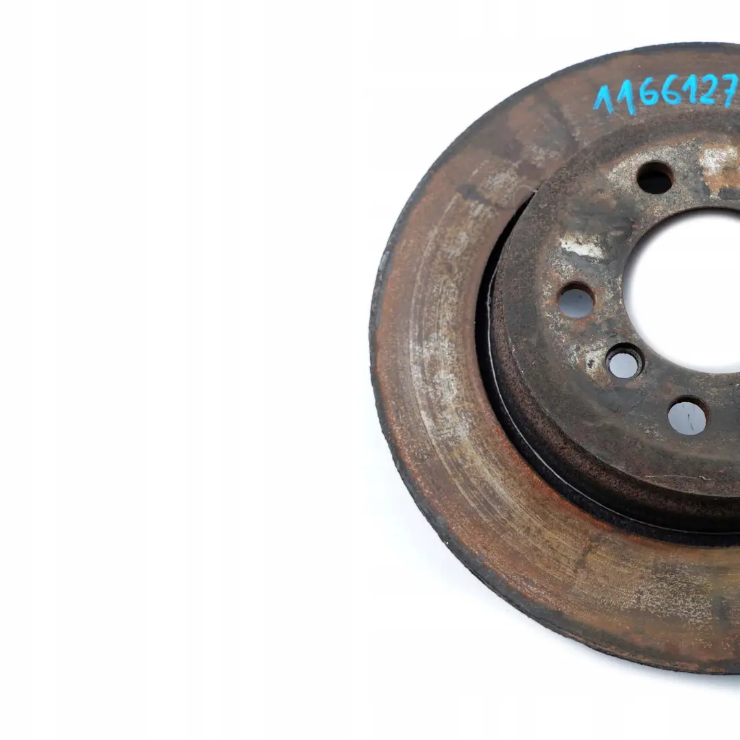 BMW 7 Series E65 E66 Rear Left Right Wheel N/O/S Brake Disc Ventilated 324X20 - SKU 1166127-1 - Part number 1166127