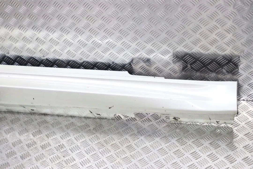 BMW E93 M3 Cabrio Listello Portiera Gonna Destra Bianco Oro - SKU 0037012-WG - Numero di parte 0037012