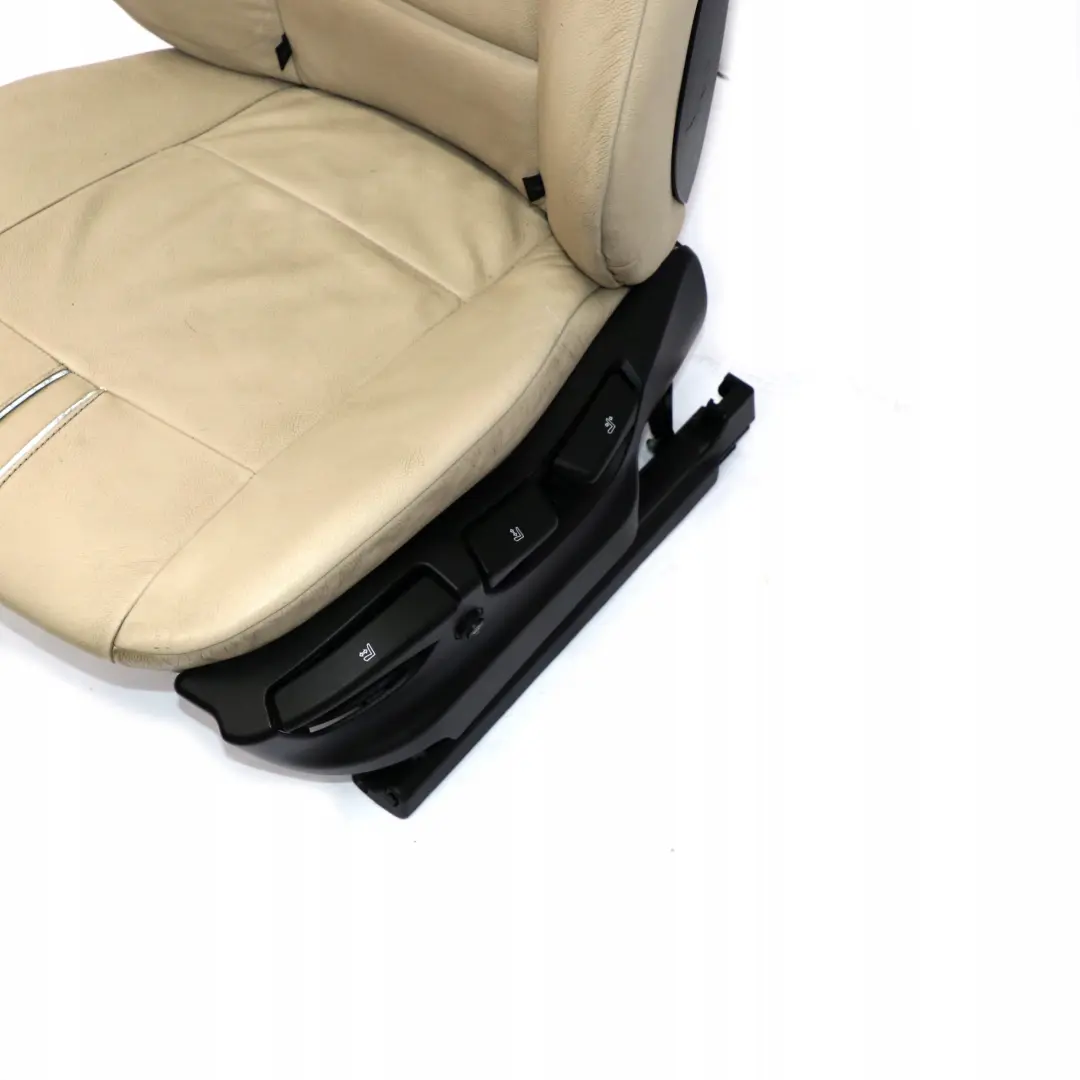 Cuero Nevada Oyster Asiento Delantero Izquierdo para BMW E83 LCI con número de pieza 3454316 BMW E83 LCI Cuero Nevada Oyster Asiento Delantero Izquierdo - SKU 3454316-1 - Número de pieza 3454316