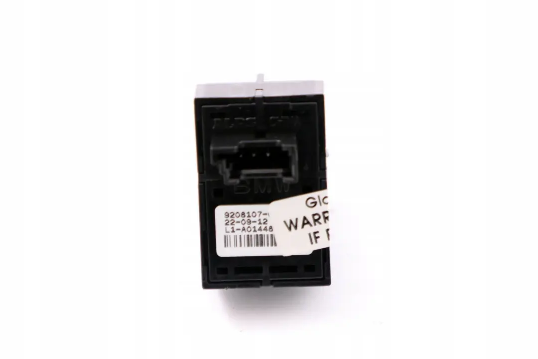 BMW 1 3 F20 F21 F30 F31 F32 F33 LCI Interruptor Elevalunas Boton Negro - SKU 9208107 - Número de pieza 9208107