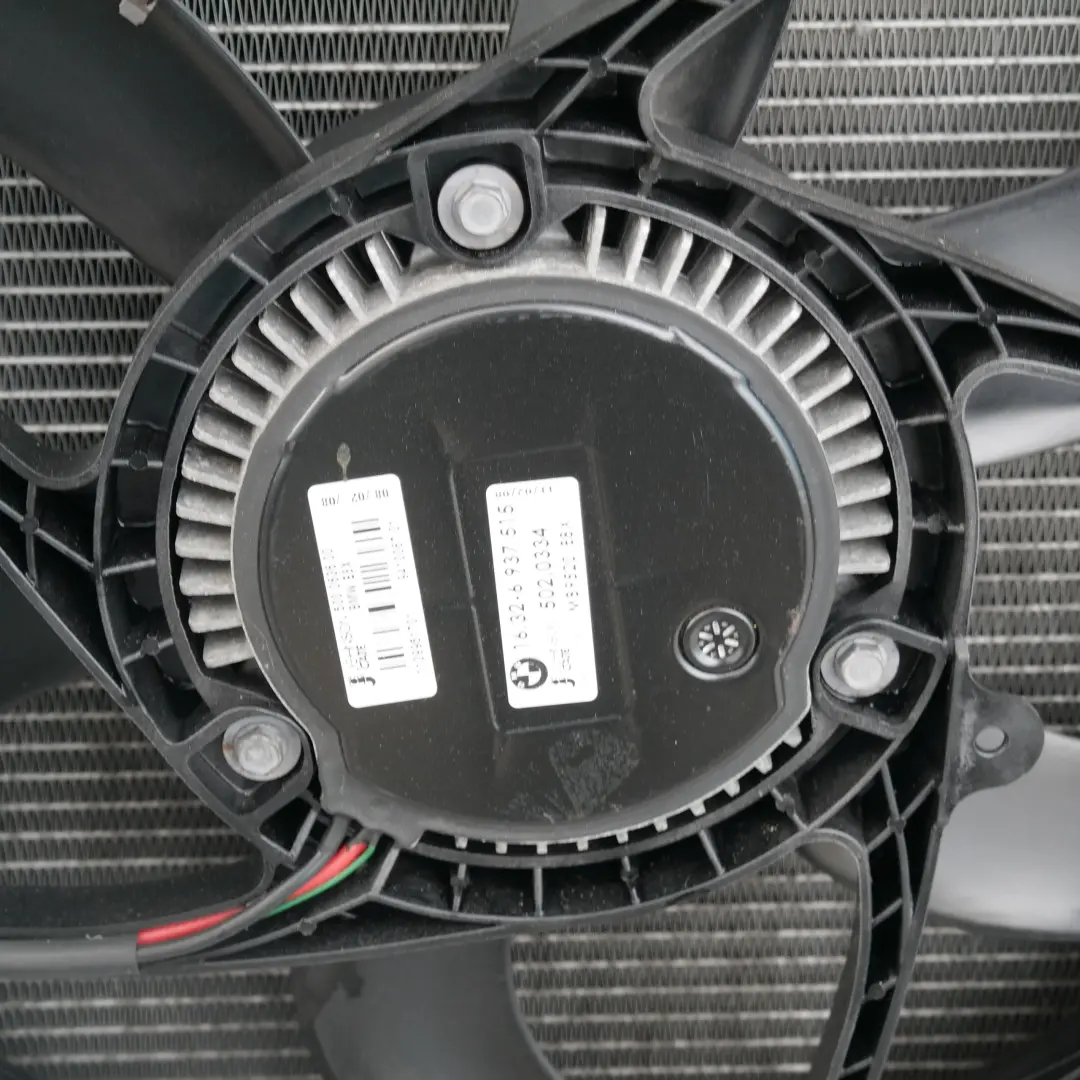 BMW 1 3 SERIES E87 E90 E91 E92 Complete Set Radiator Pack Fan Housing Automatic - SKU 7559273 - Part number 7559273