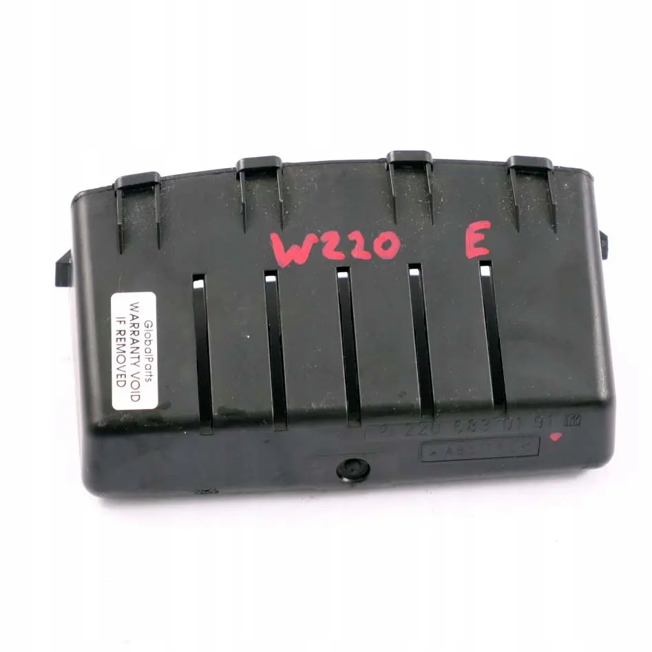 Mercedes-Benz S-Class W220 Centre Console Rear Shelf Storage Tray to with Part number A2206830191 Mercedes-Benz S-Class W220 Centre Console Rear Shelf Storage Tray - SKU A2206830191 - Part number A2206830191