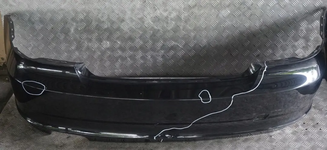 BMW 1 Series E82 E88 Trim Panel Rear Bumper Black Sapphire Metallic - 475 - SKU 0036627-BS - Part number 0036627