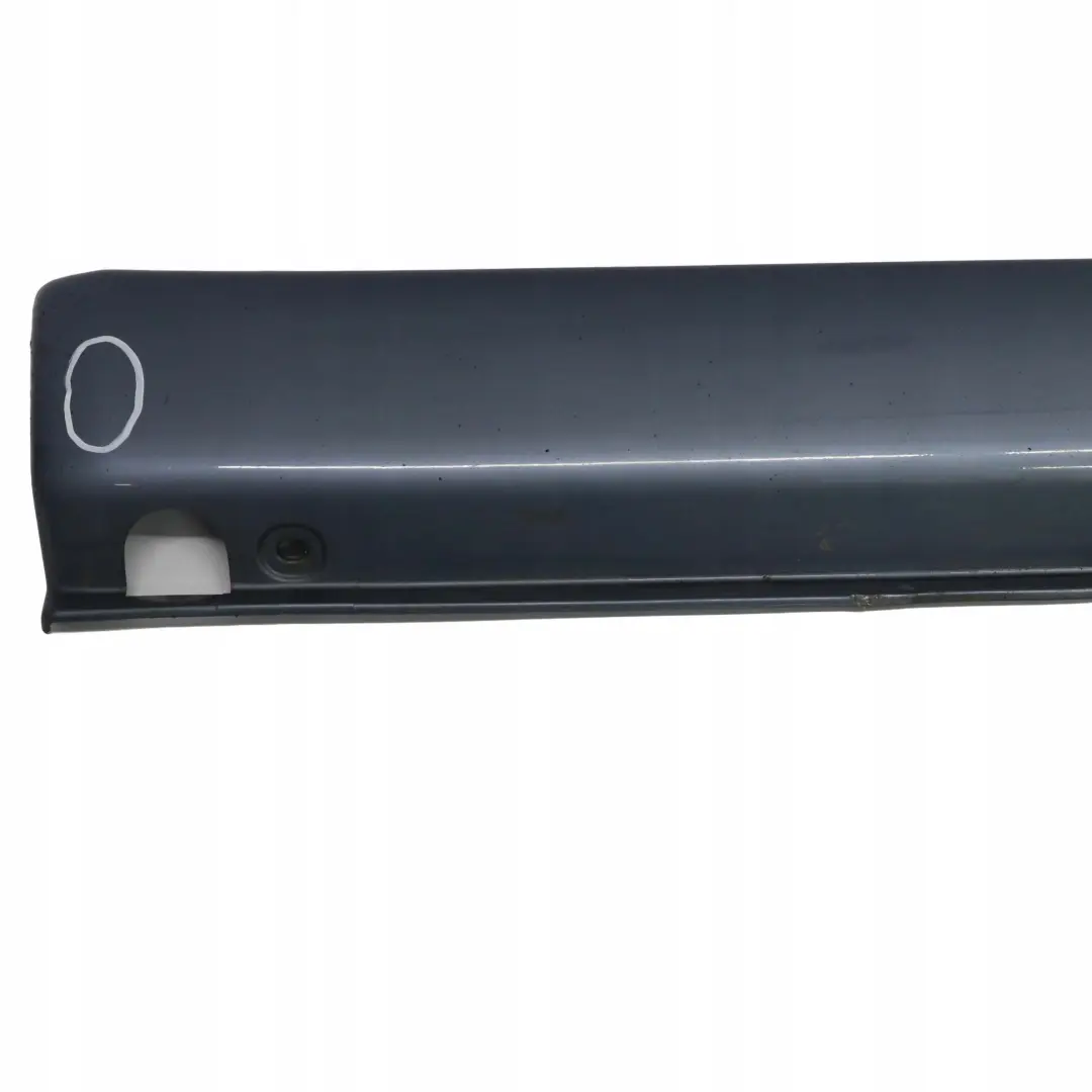 Mercedes-Benz ML W163 Door Sill Side Cover Skirt Right O/S Teallite Blue 353 to with Part number A1636900440 Mercedes-Benz ML W163 Door Sill Side Cover Skirt Right O/S Teallite Blue 353 - SKU A1636900440-TLB - Part number A1636900440