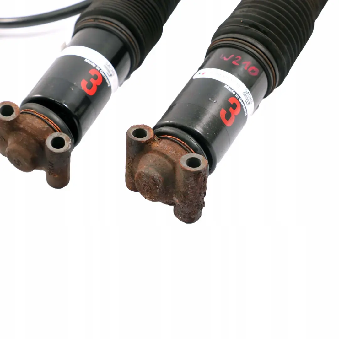 Mercedes-Benz S210 W210 Estate Sport Rear Shock Absorber Spring Strut Set to with Part number A2103201713 Mercedes-Benz S210 W210 Estate Sport Rear Shock Absorber Spring Strut Set - SKU A2103201713 - Part number A2103201713