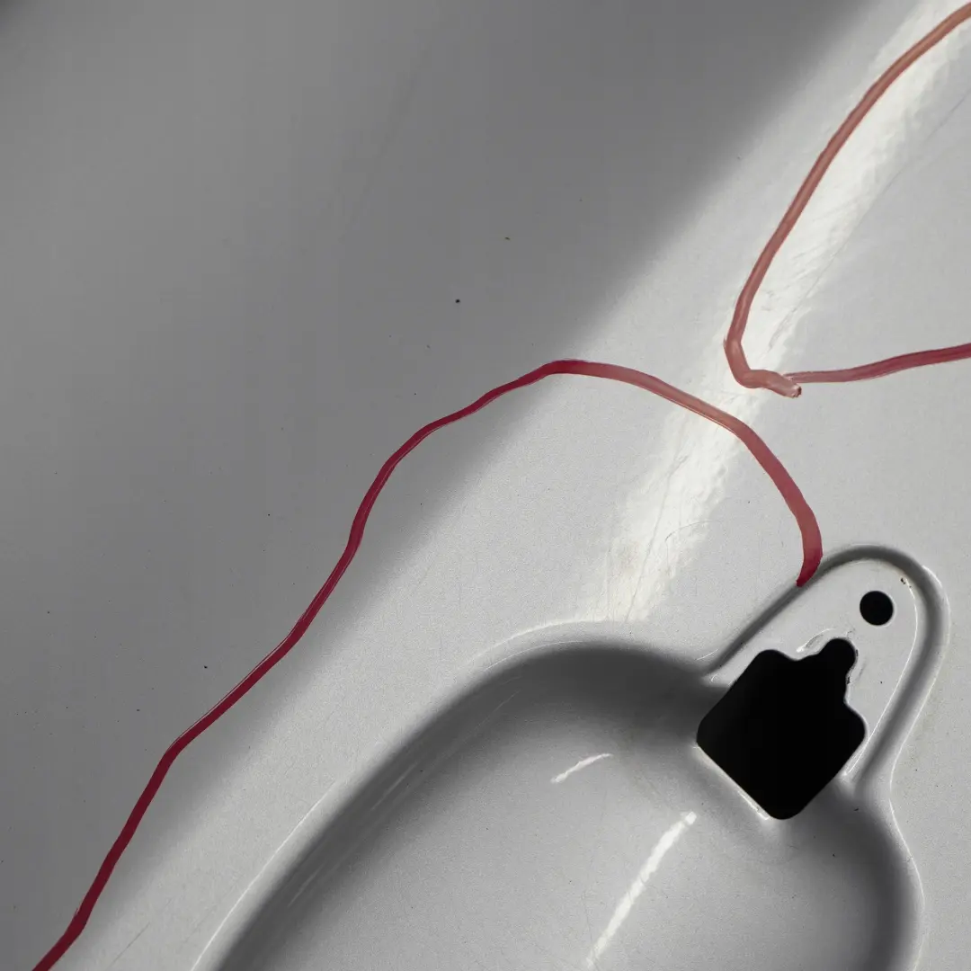 Reihe E83 Beifahrer Tür Hinten Rechts Titansilber Titan Silber - 354 für BMW X3 mit Teilenummer 3449338 BMW X3 Reihe E83 Beifahrer Tür Hinten Rechts Titansilber Titan Silber - 354 - SKU 3449338-TS - Teilenummer 3449338