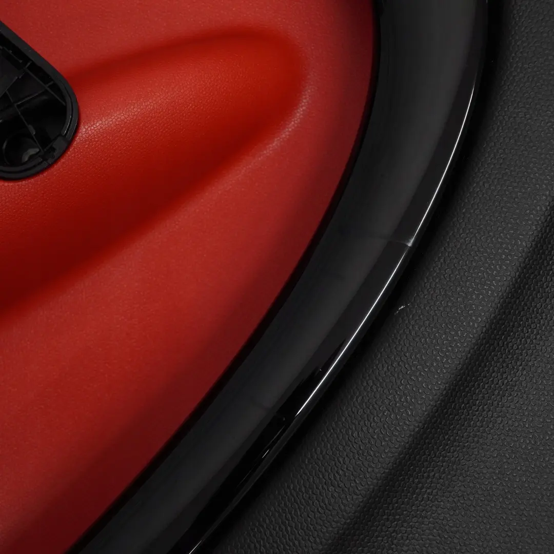 Mini Countryman R60 Garniture de Porte Arriere Droite Noir Pur Red Rouge - SKU 9807630 - Numéro de pièce 9807630