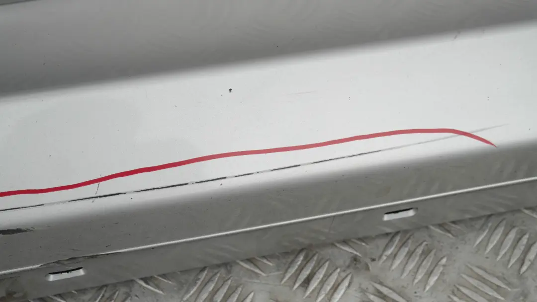BMW E87N LCI Einstiegsleisten Seitenschweller Links Titansilber Metallic - 354 - SKU 0036145-TS2 - Teilenummer 51770036145