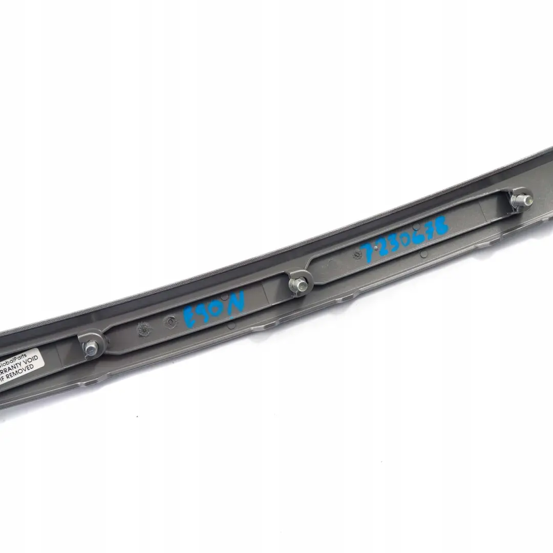 BMW 3 er E90 LCI Dekorleiste Tür Silber Vorne Rechts Satinsilber 7121474 - SKU 7230678 - Teilenummer 8036080