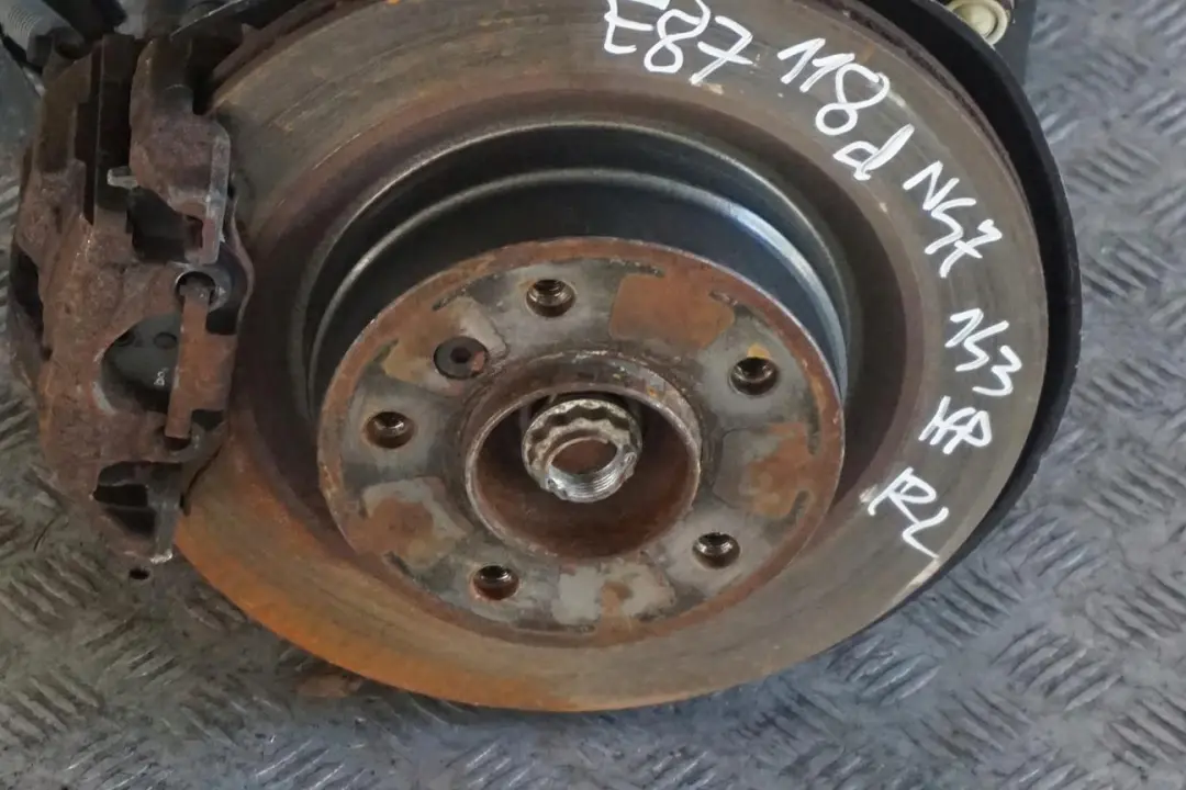 BMW 1 Series E87 LCI 118d N47 Rear Left N/S Suspension Leg Axle Brake Disc - SKU 6774809-19 - Part number 6774809